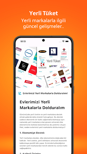 Yerli Tüket ekran görüntüsü
