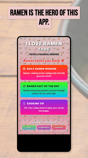 I LOVE RAMEN 1985 ekran görüntüsü