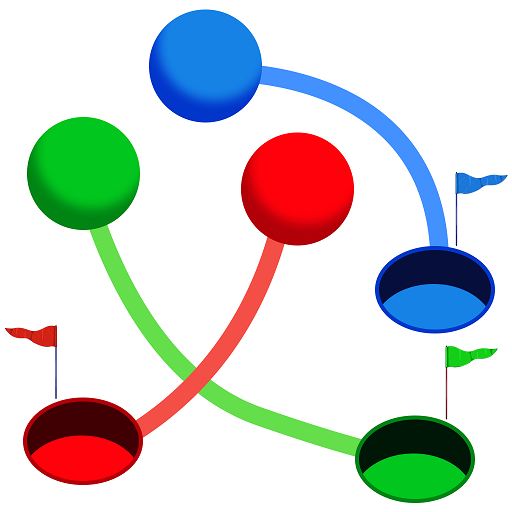 Balls Connect Color Dot Puzzle