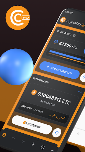 CryptoTab Browser Pro Level ekran görüntüsü
