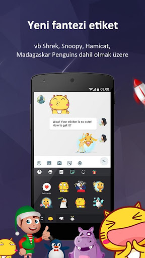 GO Klavye Pro - Emoji, GIF'ler ekran görüntüsü