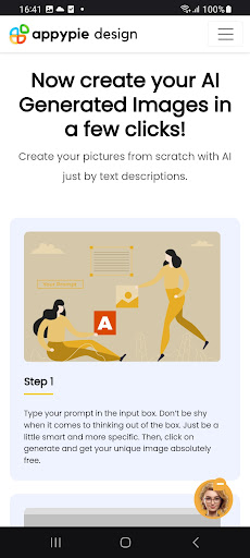 AI Image Generator ekran görüntüsü