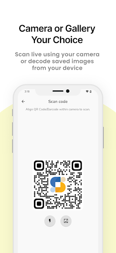 QR & Barcode Scan - Generate ekran görüntüsü