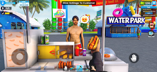 Waterpark Swimming Simulator ekran görüntüsü