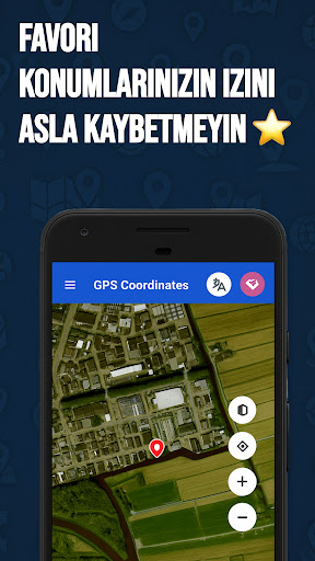 GPS Koordinat Takipçisi ekran görüntüsü