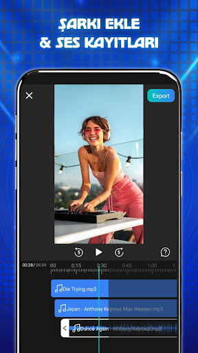 Videoya, Fotoğrafa Müzik Ekle ekran görüntüsü