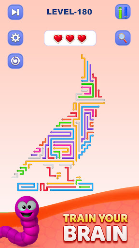 Wiggle Out:Snake Escape Puzzle ekran görüntüsü