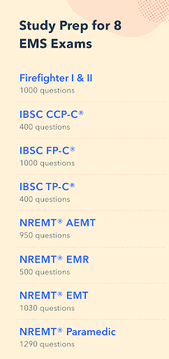 Pocket Prep EMS 2026 ekran görüntüsü
