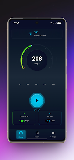 5G Speed Test ekran görüntüsü