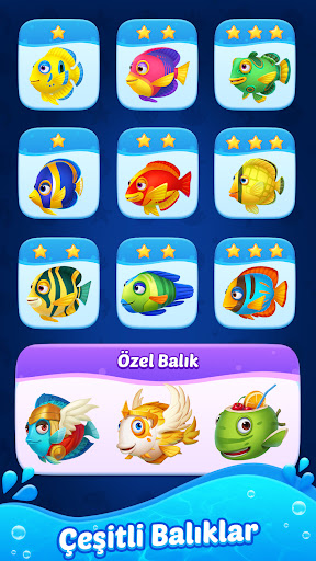 Balık Ayıklama 3D-Match Puzzle ekran görüntüsü