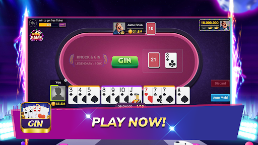 Gin Rummy - Offline Card Game ekran görüntüsü