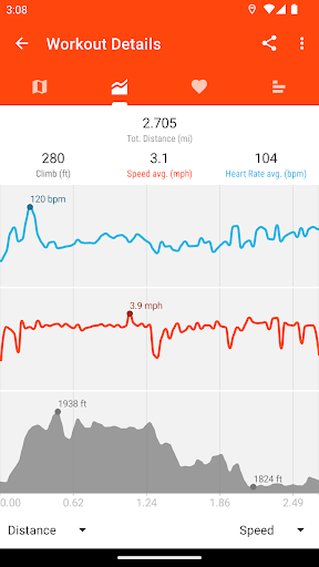 GPS Running Cycling & Fitness ekran görüntüsü