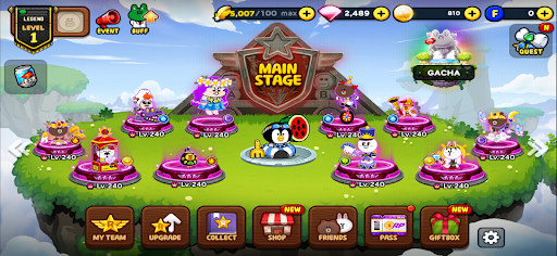 LINE Rangers: Brown-Cony Wars! ekran görüntüsü