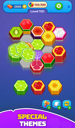 Hexa Sort 3d - Shuffle Blocks ekran görüntüsü