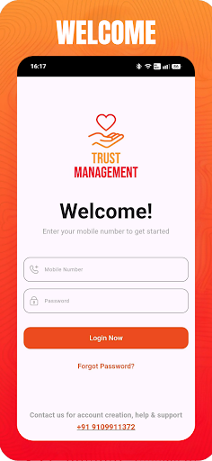 Trust Management App ekran görüntüsü