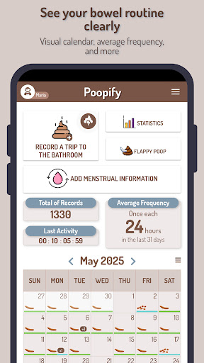 Poopify - Bowel Tracker ekran görüntüsü