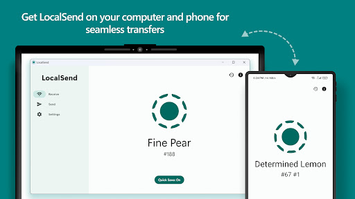 LocalSend: Transfer Files ekran görüntüsü