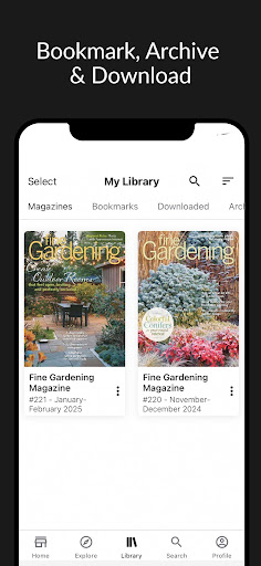 Fine Gardening Magazine ekran görüntüsü