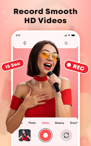 HD Camera & Editor - Snapio ekran görüntüsü