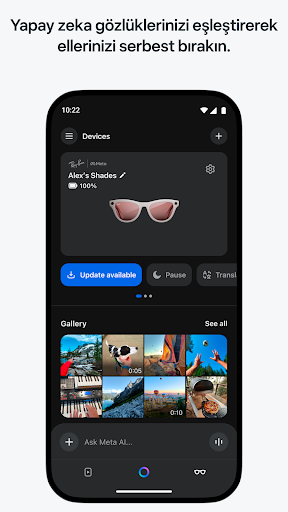 Meta AI - Vibes & AI Glasses ekran görüntüsü