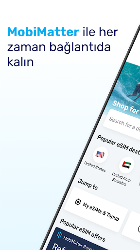 MobiMatter: eSIM Pazaryeri ekran görüntüsü