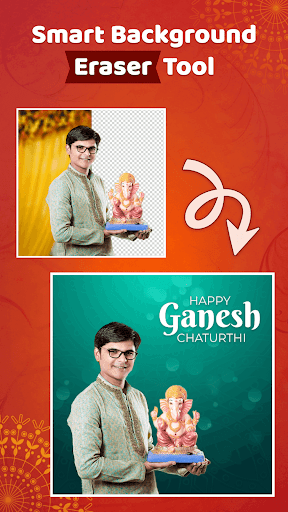 Ganesh Chaturthi Photo Editor ekran görüntüsü