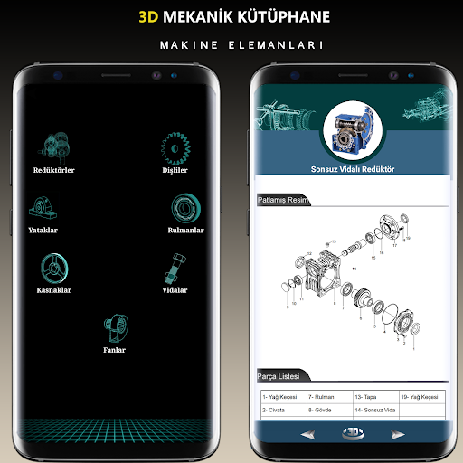 Mühendislik Araçları : Mekanik ekran görüntüsü