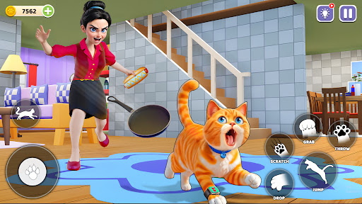kedi simülatörü anne oyunları ekran görüntüsü