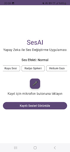 SesAI ekran görüntüsü
