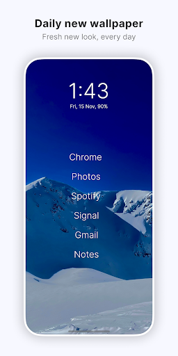 Olauncher. Minimal AF Launcher ekran görüntüsü