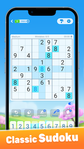 Sudoku: Themed Puzzle Game ekran görüntüsü