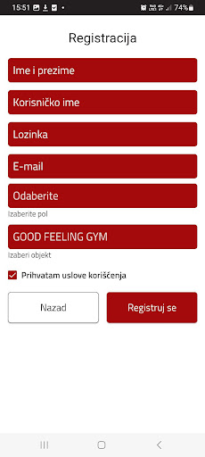 GF gym ekran görüntüsü
