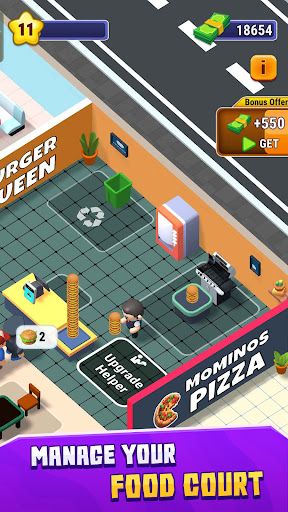 Food Court Restaurant Tycoon ekran görüntüsü