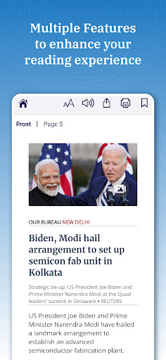 The Hindu BusinessLine ePaper ekran görüntüsü