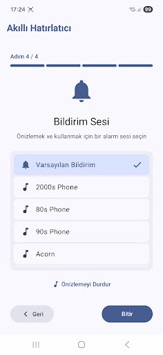 Akıllı Hatırlatıcı - Alarm ekran görüntüsü