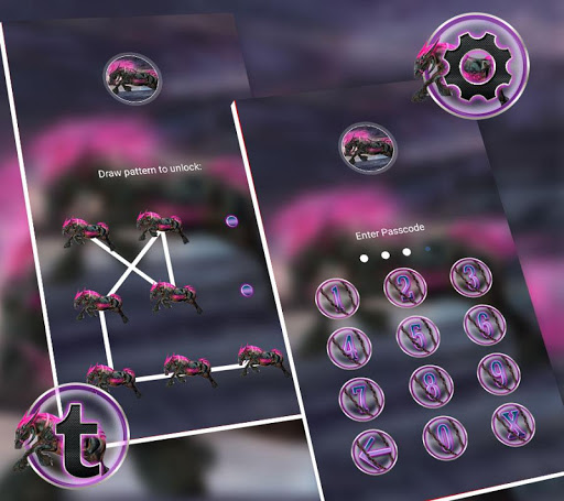 Abstract Horse Launcher Theme ekran görüntüsü