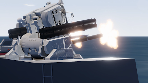C-RAM CIWS simulator ekran görüntüsü
