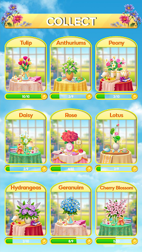 Flower Matching Game ekran görüntüsü