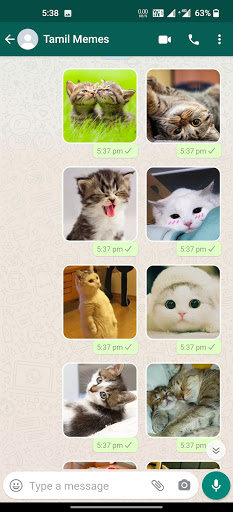 Cat Stickers | WAStickerApps ekran görüntüsü