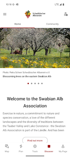 Swabian Alb Association ekran görüntüsü