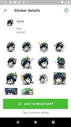 GI Stickers ekran görüntüsü
