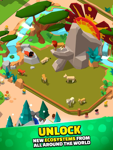 Idle Zoo Tycoon 3D - Animal Pa ekran görüntüsü