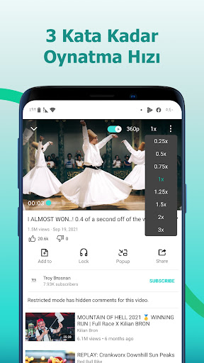 JanaTube: Video ve Müzik Çalar ekran görüntüsü