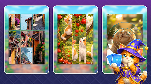 Jigsaw Solitaire: Jam Puzzle ekran görüntüsü