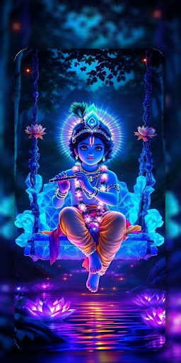 Lord Krishna Wallpaper Live 4k ekran görüntüsü