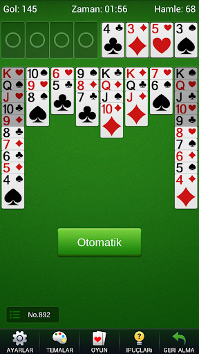 FreeCell Solitaire - Kart ekran görüntüsü