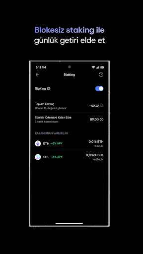 Midas Kripto: Bitcoin Al Sat ekran görüntüsü