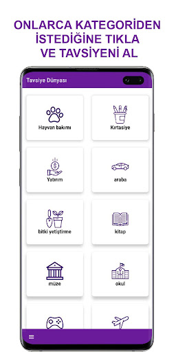 Tavsiye Paylaşım Platformu ekran görüntüsü