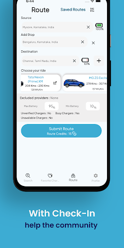 EVarc - EV Charging & Planner ekran görüntüsü