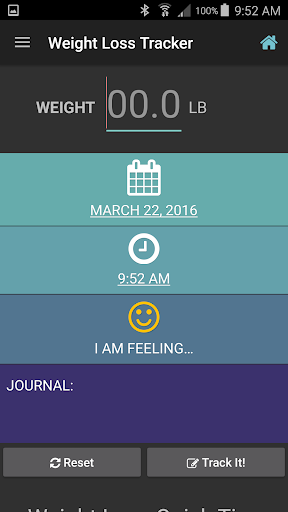 Weight Loss Tracker & Recorder ekran görüntüsü